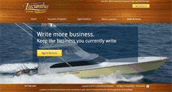 Desktop Screenshot of lucanthamarineinsurance.com